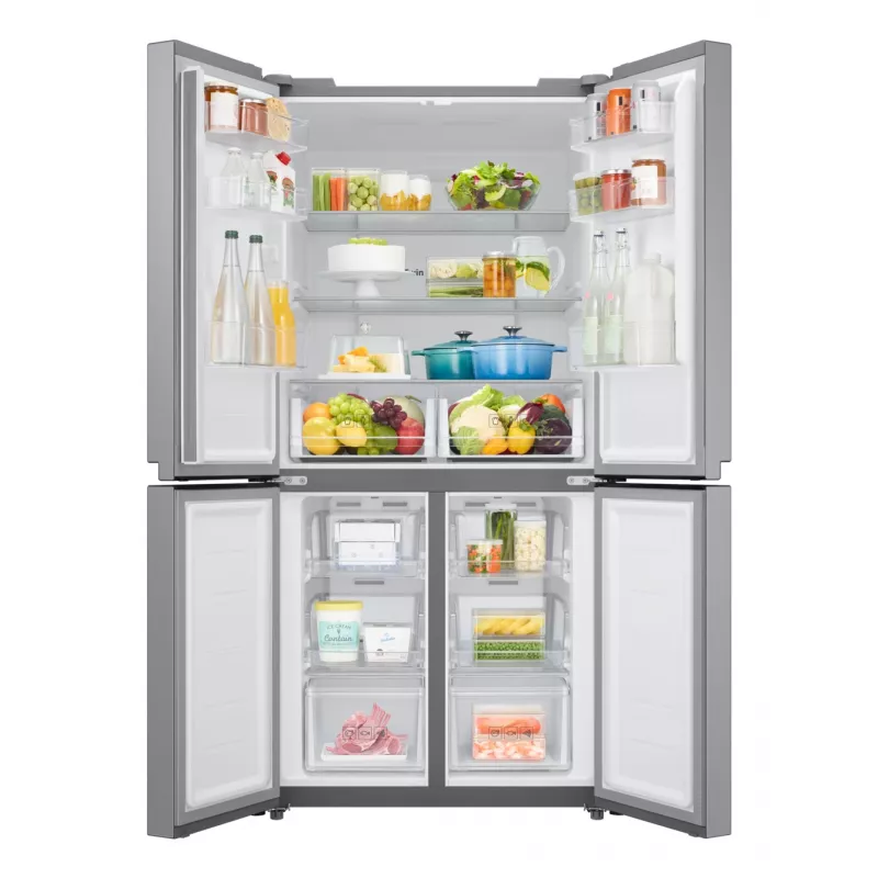 Frigorífico side-by-side Samsung RF48A400EM9 de libre instalación 488 L plateado