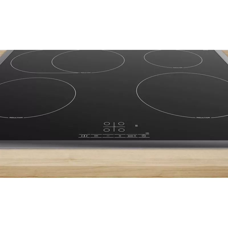 Bosch Serie 4 PIF64RBB5E placa de inducción negra integrable 60 cm placa de inducción por zonas 4 zona(s)
