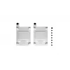 FRACTAL DESIGN soporte para SSD – tipo B blanco pack de dos