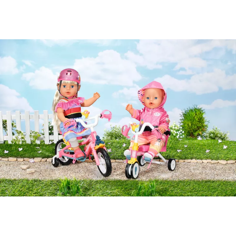 BABY born Trike Set de bicicleta para muñecas