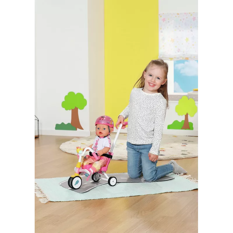 BABY born Trike Set de bicicleta para muñecas