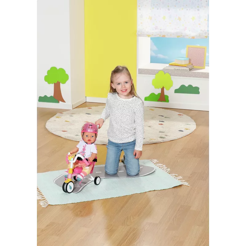BABY born Trike Set de bicicleta para muñecas