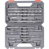 Set de brocas y cinceles SDS-Plus Einhell 12 pzs. Martillo perforador 10 brocas