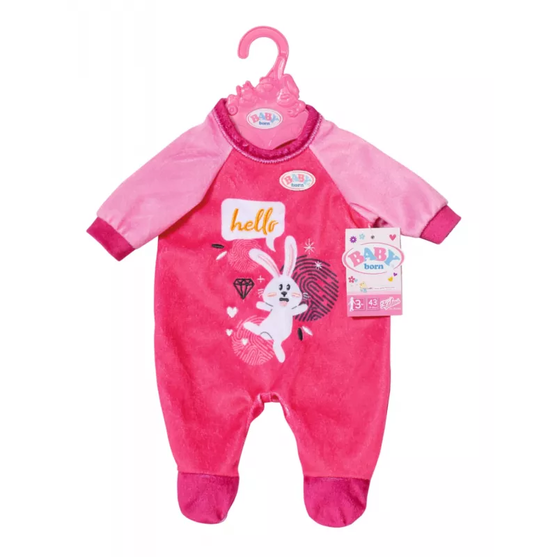 Pelele para muñecas BABY born 832646 — ropa plegable para muñecas, edad recomendada 3+