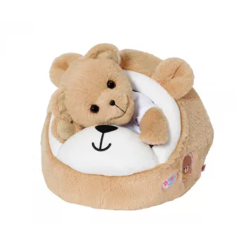 Cueva de juego de peluche Oso ZAPF creation BABY born — accesorio de juego de peluche para muñecas