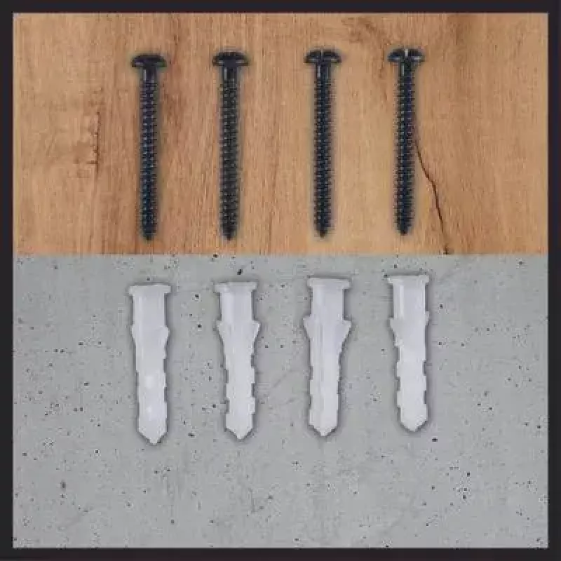 Soporte de pared para batería Einhell PXC Negro Compatible con baterías Power X-Change