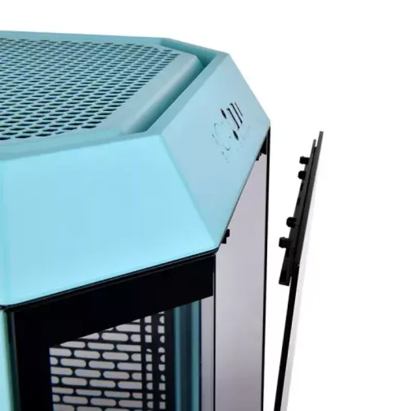 Caja de PC Thermaltake 300 Turquesa Torre Micro