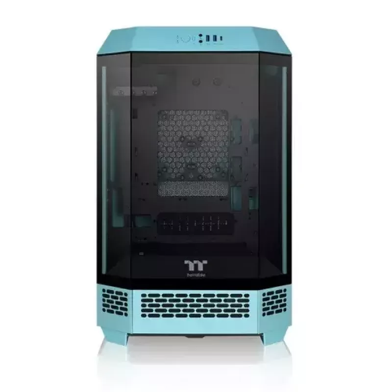 Caja de PC Thermaltake 300 Turquesa Torre Micro