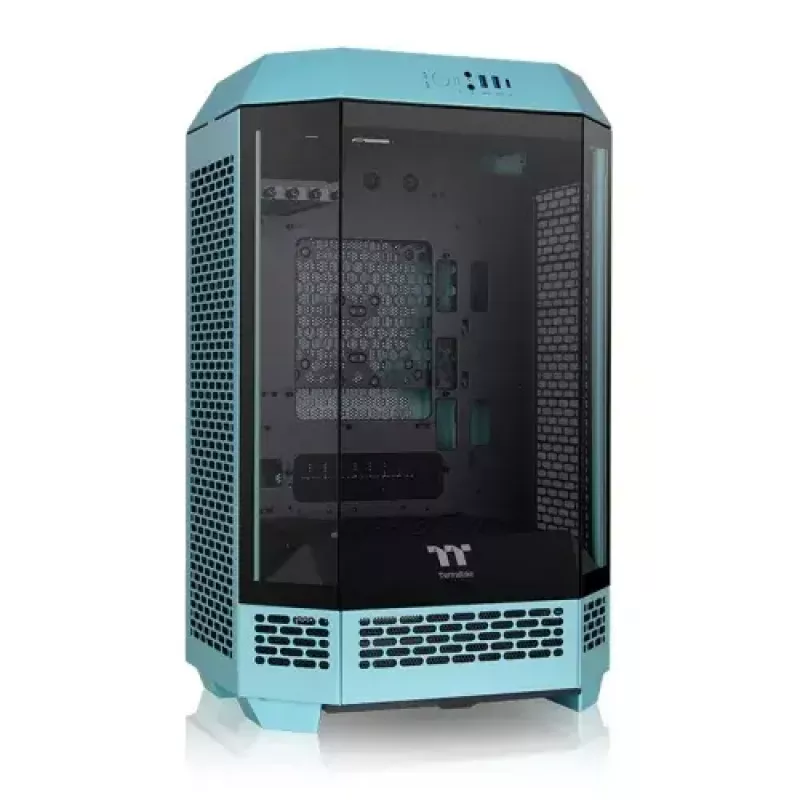Caja de PC Thermaltake 300 Turquesa Torre Micro