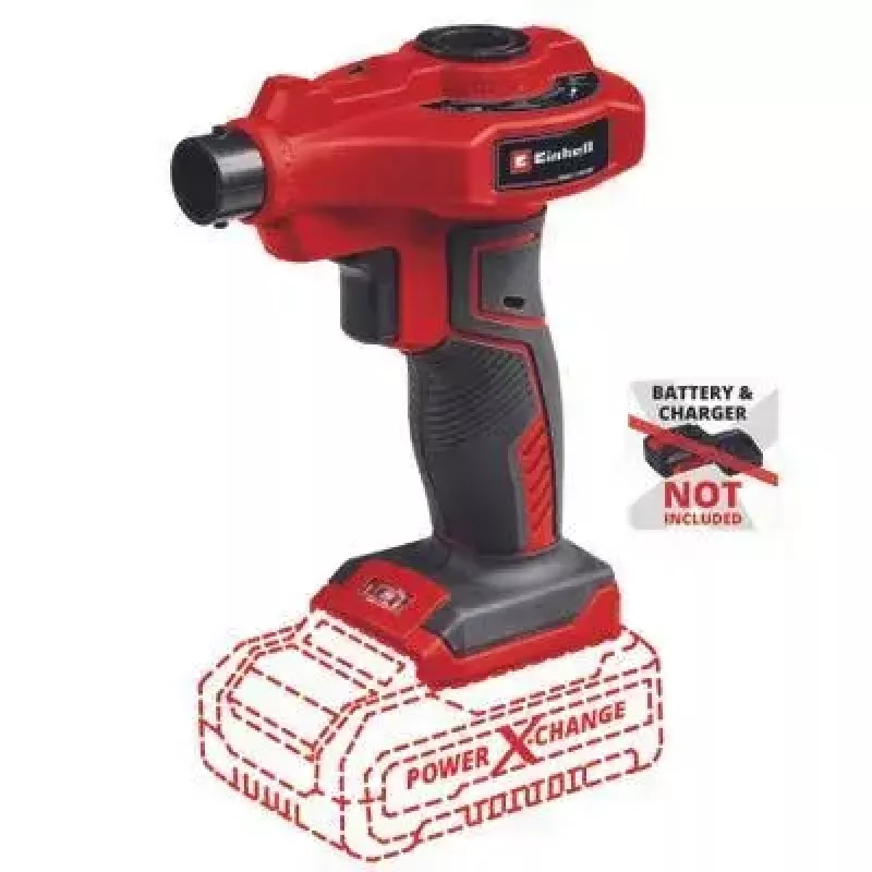 Bomba de aire eléctrica Einhell CE-AP 18 Li-Solo 0,053 bar 670 l/min