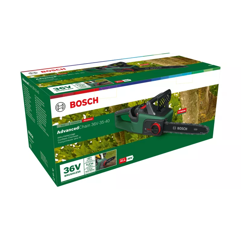 Bosch AdvancedChain 36V-35-40 negro, verde