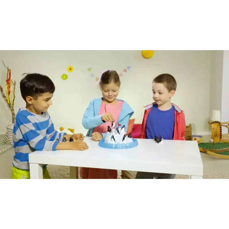 Ravensburger 213252 Plitsch-Platsch Pinguin juego de habilidad, a partir de 4 años