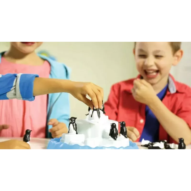 Ravensburger 213252 Plitsch-Platsch Pinguin juego de habilidad, a partir de 4 años