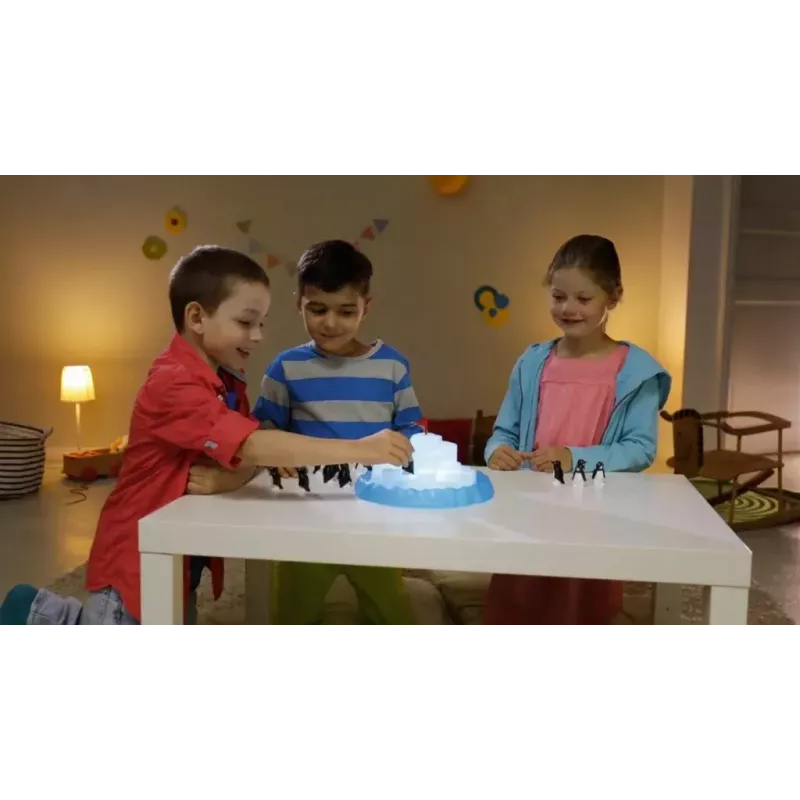 Ravensburger 213252 Plitsch-Platsch Pinguin juego de habilidad, a partir de 4 años