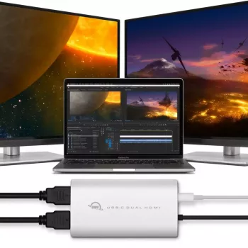 Adaptador gráfico USB OWC CADPDL2HDMI 3840 x 2160 píxeles plateado