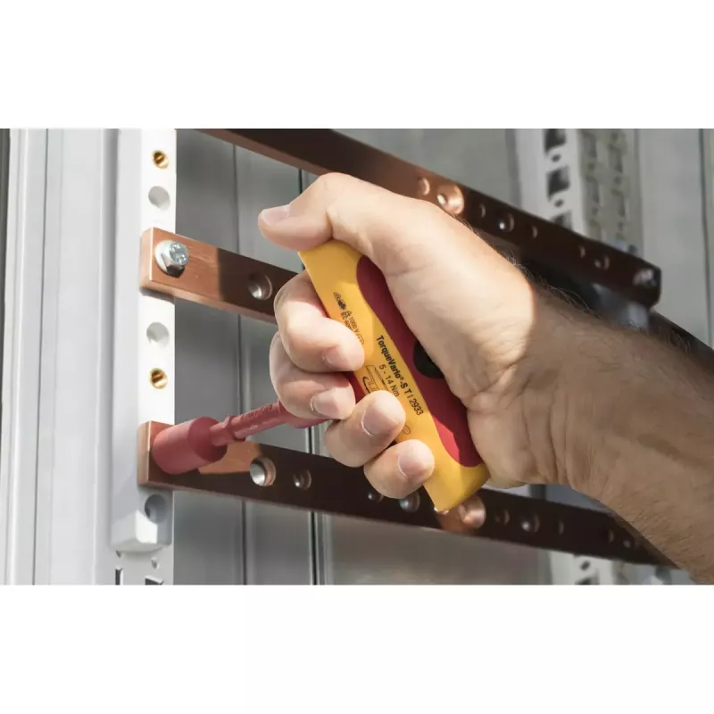 Wiha TorqueVario-S T electric 2933 destornillador dinamométrico con mango en T, 5-14 Nm