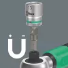 Wera 05075832001 Safe-Torque A 2 Set 1 juego de llave dinamométrica con carraca, 23 piezas, hexagonal de 1/4", 2–12 Nm, negro/verde