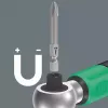 Wera 05075832001 Safe-Torque A 2 Set 1 juego de llave dinamométrica con carraca, 23 piezas, hexagonal de 1/4", 2–12 Nm, negro/verde