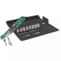 Wera 05075832001 Safe-Torque A 2 Set 1 juego de llave dinamométrica con carraca, 23 piezas, hexagonal de 1/4", 2–12 Nm, negro/verde