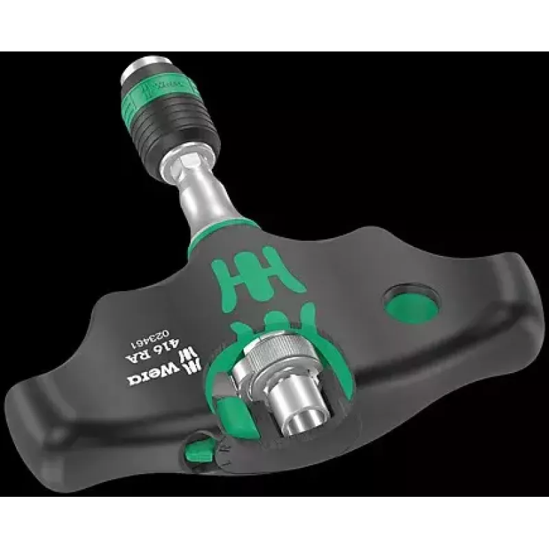 Wera Kraftform Kompakt 400 RA Set 2 set de destornilladores de carraca, 9 piezas, 1/4 de pulgada