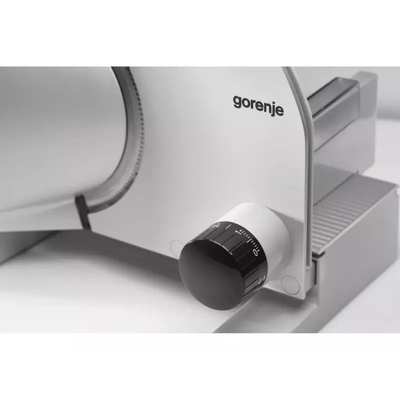 Cortafiambres eléctrico Gorenje R708A 100 W acero inoxidable 1,5 cm
