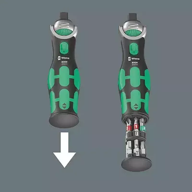 Llave de carraca Wera 05004283001 18 uds. negro verde
