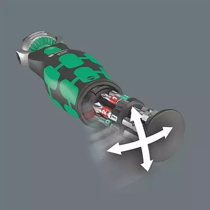 Llave de carraca Wera 05004283001 18 uds. negro verde