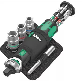 Llave de carraca Wera 05004283001 18 uds. negro verde