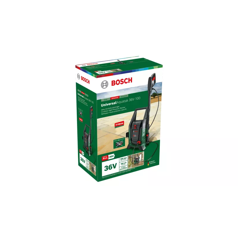 Hidrolimpiadora inalámbrica Bosch UniversalAquatak 36V-100