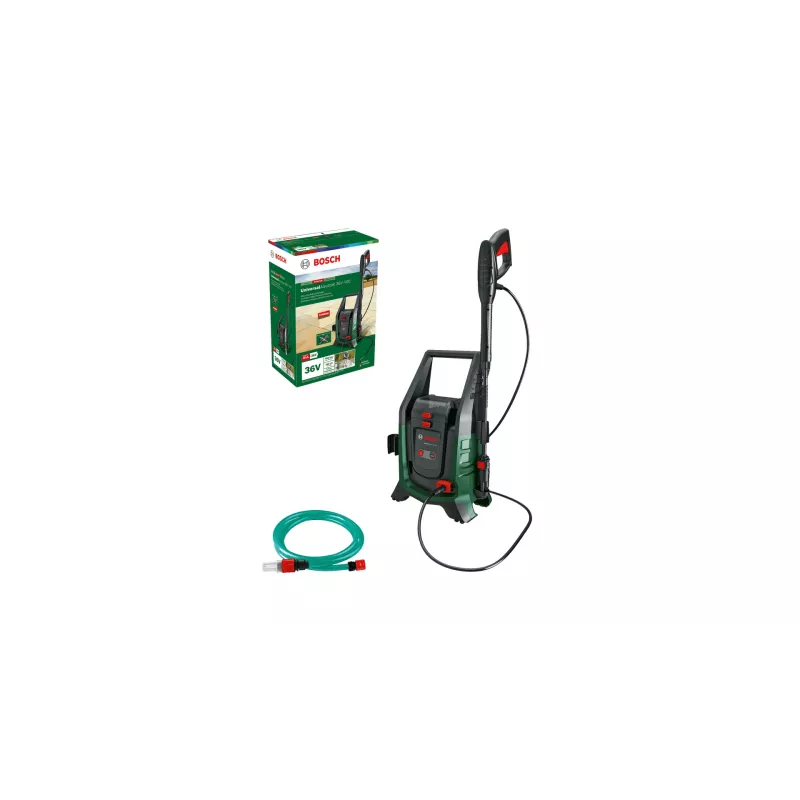 Hidrolimpiadora inalámbrica Bosch UniversalAquatak 36V-100 — set de autoaspiración, sistema de baterías POWER FOR ALL