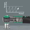 Wera 05075800001 Safe-Torque A 1 llave dinamométrica, accionamiento cuadrado de 1/4", 2-12 Nm, negro/verde