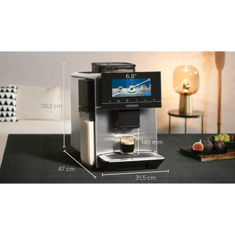 Siemens EQ.900 TQ903DZ3 cafetera superautomática máquina de espresso 2,3 L