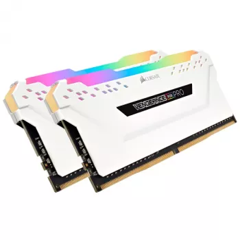 Memoria RAM CORSAIR 32GB DDR4 2666MHz 2x16GB C16 - blanco