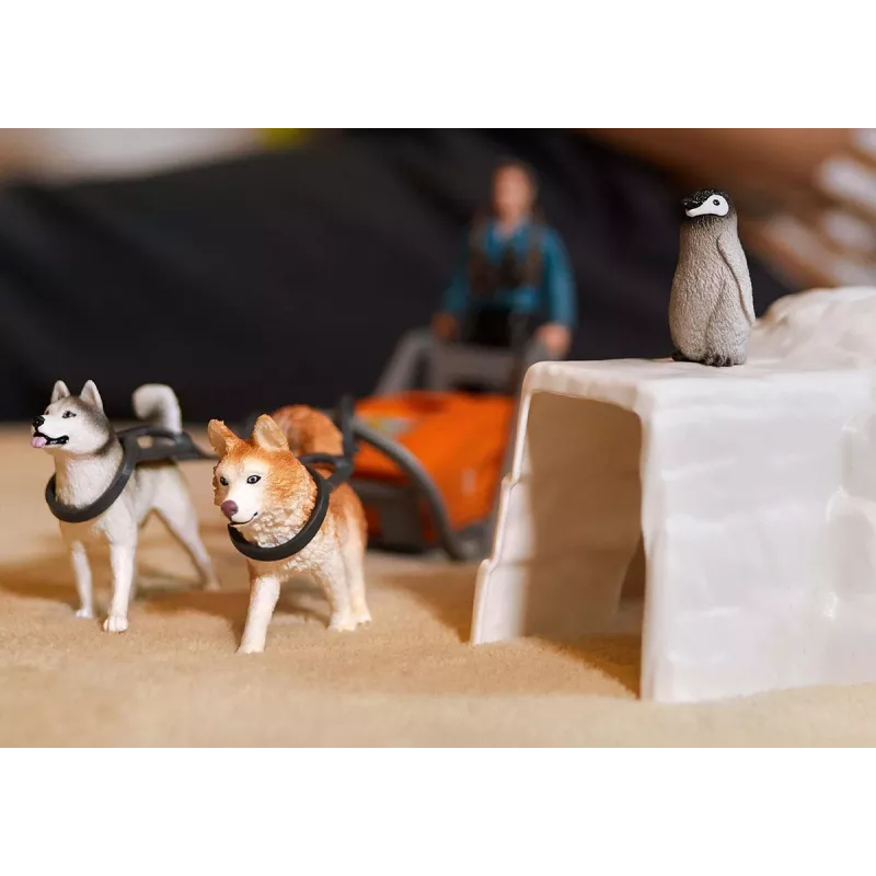 Zoo Schleich WILD LIFE expedición a la Antártida multicolor 42558
