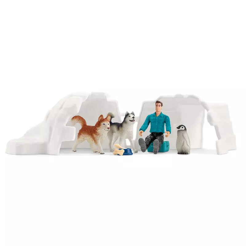 Zoo Schleich WILD LIFE expedición a la Antártida multicolor 42558