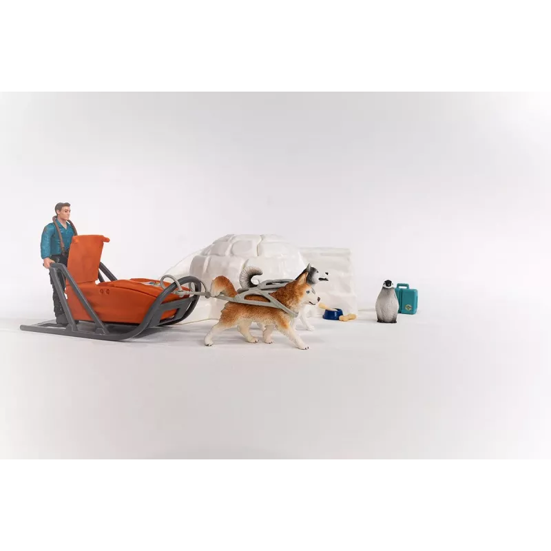 Zoo Schleich WILD LIFE expedición a la Antártida multicolor 42558