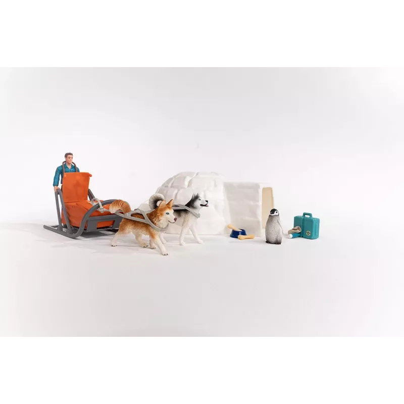 Zoo Schleich WILD LIFE expedición a la Antártida multicolor 42558