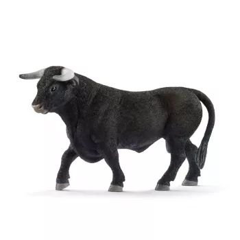 schleich FARM WORLD toro negro, 3 años, granja, animales de granja / juguete de granja, multicolor, plástico, 1 unidad
