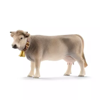 schleich FARM WORLD vaca parda, 3 años, granja, animales de granja / juguete de granja, multicolor, plástico, 1 unidad