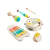 Mattel Set de regalo musical con instrumentos de madera para niños pequeños