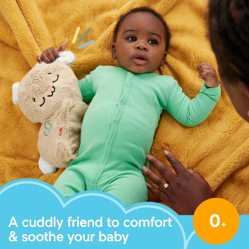 Fisher-Price Soothe & Settle Bunny Peluche bebé y dispositivo de sonido ajustable con movimiento