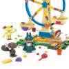 MEGA Pokémon Riesenrad-Spaß set de construcción, con 4 figuras de acción (393 piezas) para niños