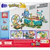 MEGA Pokémon Riesenrad-Spaß set de construcción, con 4 figuras de acción (393 piezas) para niños