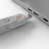 Bloqueador de puertos Lindy USB Port Blocker pack de 4 uds. código de color naranja