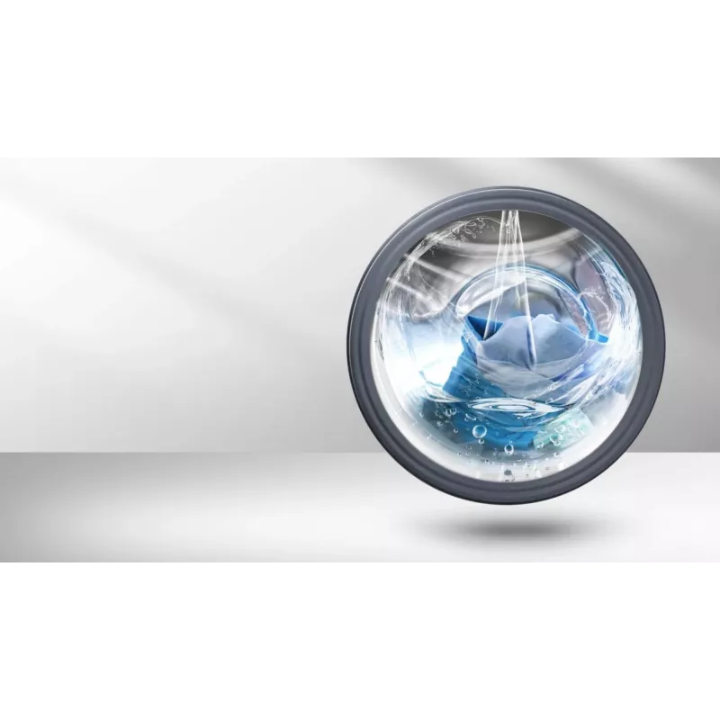 Lavadora Hisense WFQA7014EVJM carga frontal 7 kg 1310 rpm blanca