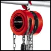 Polipasto de cadena Einhell TC-CH 1000 1000 kg 2,5 m rojo plateado