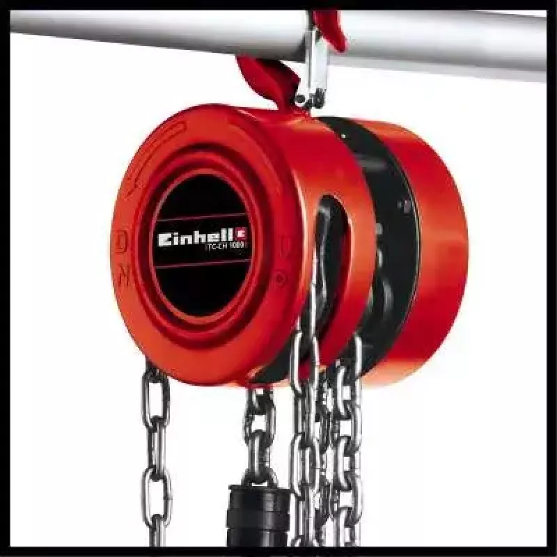 Polipasto de cadena Einhell TC-CH 1000 1000 kg 2,5 m rojo plateado