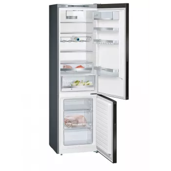 Frigorífico combi Siemens iQ500 KG39E8XBA independiente 343 L negro, acero inoxidable