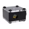 Alphacool Eisfluegel Indicador de flujo G1/4, cuadrado, acetal, Negro