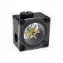Alphacool Eisfluegel Indicador de flujo G1/4, cuadrado, acetal, Negro